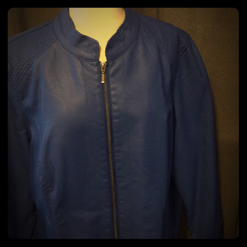 NWT- CJ Banks Moto Jacket